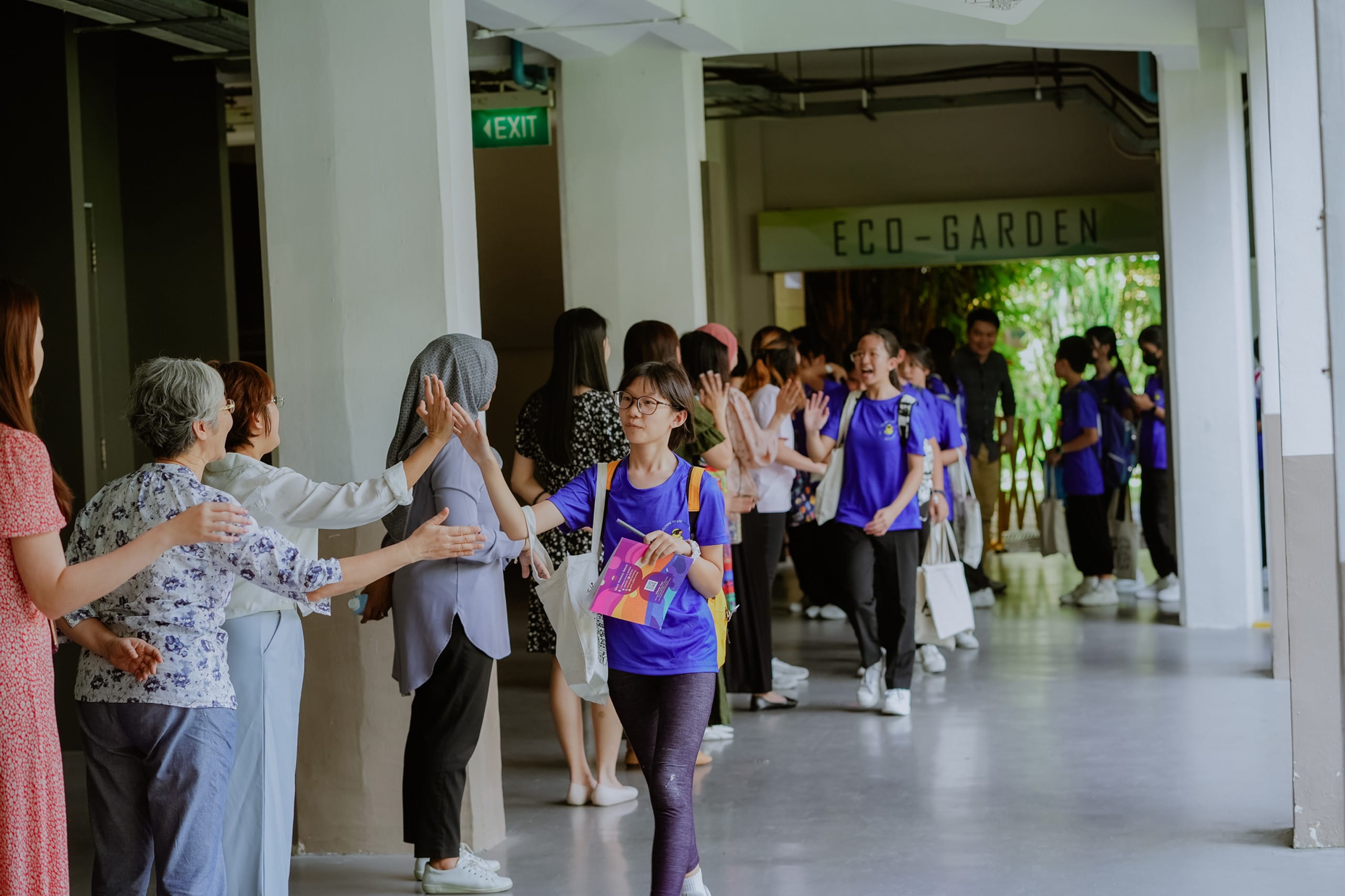 P6 student walk down the memory lane